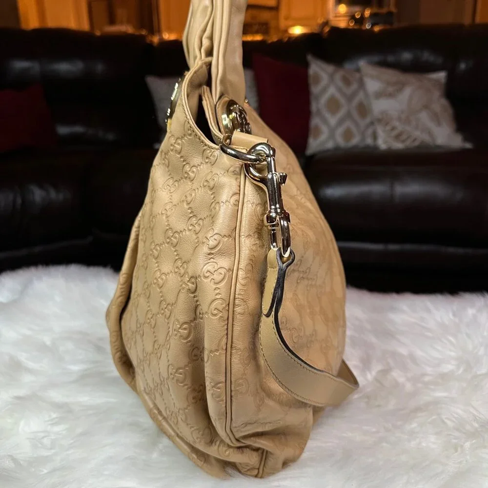 ❌SOLD❌Authentic Gucci Guccissima Leather Large Hysteria Hobo Bag - Picture 6 of 16